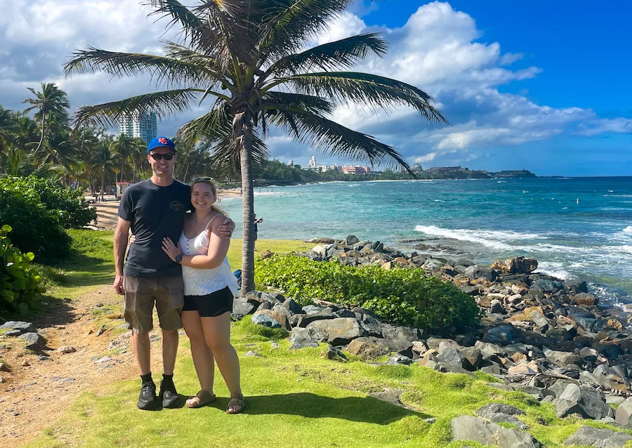 San Juan, Puerto Rico Beach photo - couple